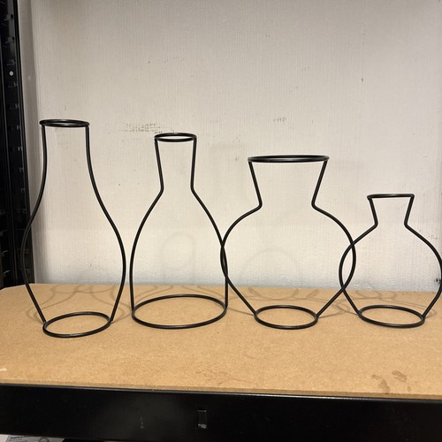 Set black wire outline - set, of