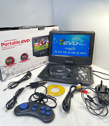 Portable dvd player black - portable,