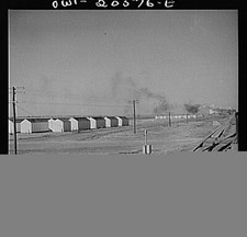 Hereford, Texas. Grain storage