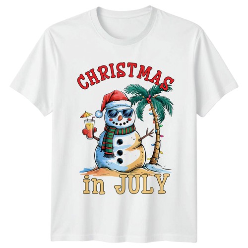 Christmas july shirt - christmas, t-shirt