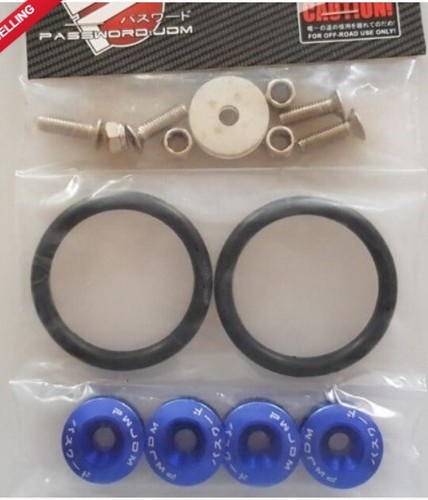 Blue jdm quick release - jdm,