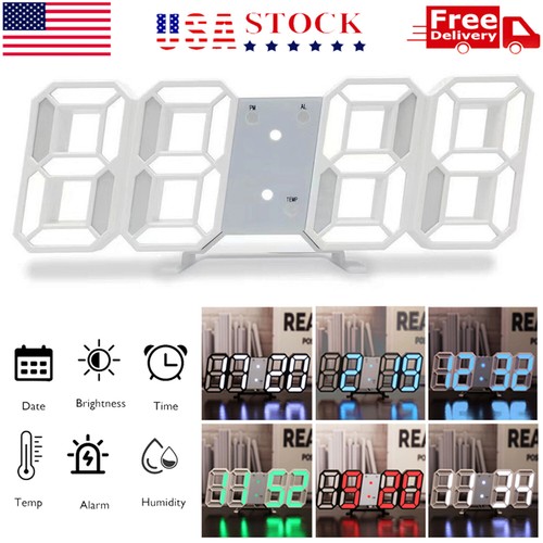 Digital led big wall desk - 3d,