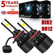 2pcs 9012 HIR2 LED Headlight