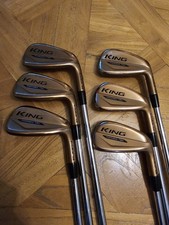 Cobra Forged Tec Copper Irons 5 To PW KBS $ TAPER LITE STIFF SHAFTS