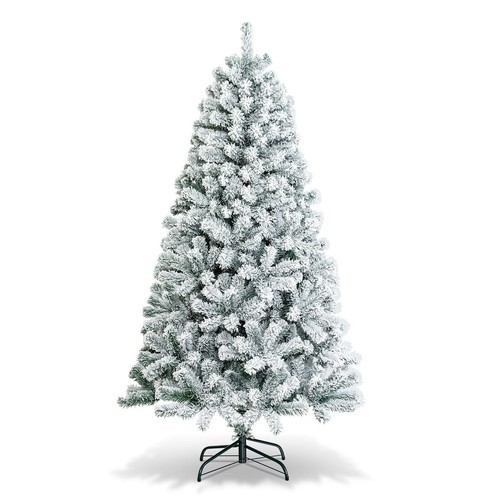 6ft snow flocked artificial - 6ft,
