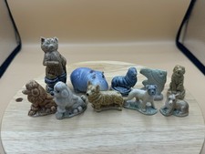 JOB LOT OF 10 WADE Whimsies Puss In Boots, Fish, Dog, Bird, Animals A/F