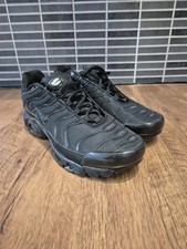 Nike Air Max Plus Tn Triple black 604133-050 Size 5.5 UK Used, great Condition