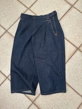 Freddie’s of Pinewood Clam Digger Pleated Jeans 32R W32