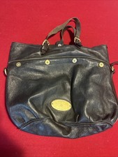 Mulberry Black Pebbled Leather