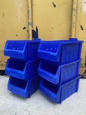 6x Dexion Maxi 1830 Storage Lin Bins 4.25L for Workshop Garage Van Crafts Wall 