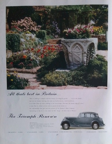 Original colour advertisement - colour,