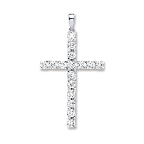 18ct white gold 70ct diamond - gold,