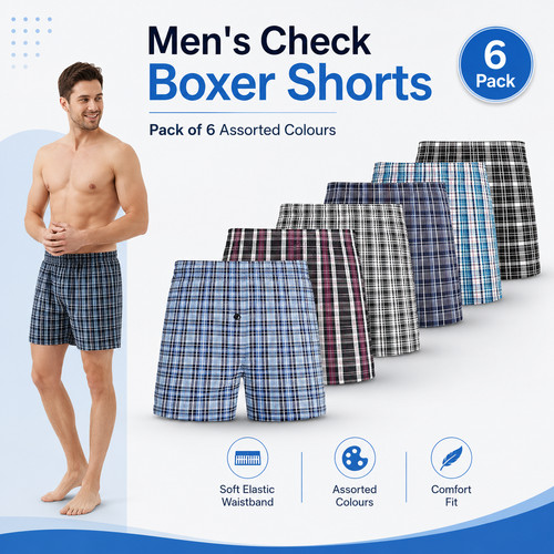 Pack mens woven boxer - pack,