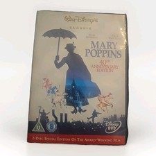 Mary Poppins Region 2 DVD Starring Julie Andrews, Walt Disney 40th Anniversary