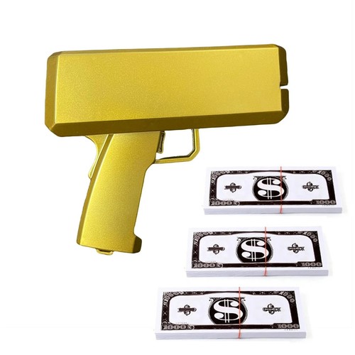 Cash cannon money gun toy - cannon,