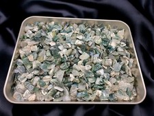 1KG Moss Agate Chips Green
