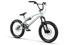 We The People Swamp Master Full Suspension 20" BMX Bike Matt Swamp Grey