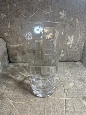 Darlington Crystal Vase Handmade Glass In England 