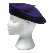 New 100% Wool Beret Hat French Style Quality Ladies Plain Parisian Hat Womens