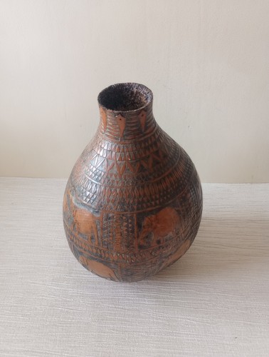 Large vintage african hand - vintage,