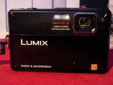 Panasonic Lumix FT10 14.1MP Digital Camera Shock Water Proof - Mega OIS - Black