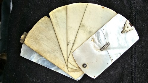 Antique mother pearl aide - pearl,