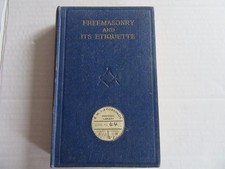 Masonic Book - Freemasonry and Its Etiquette.