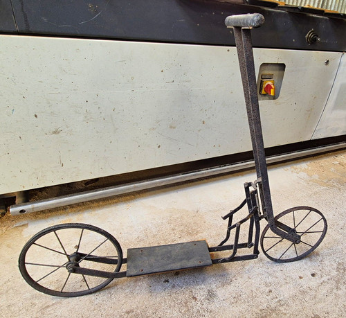Antique folding scooter - folding, c1900