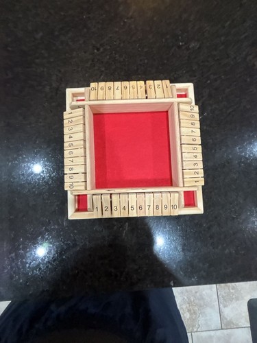 Fridja shut the box - box, wooden