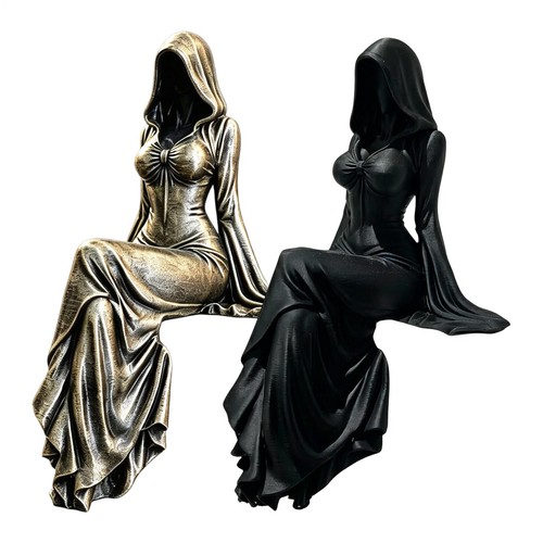 Lady reaper figurine tabletop - lady,