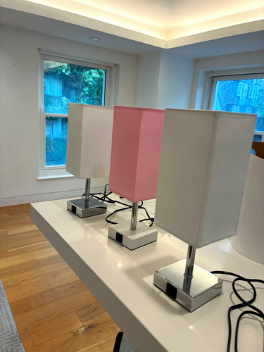 Modern table lamp rectangular - lamp,