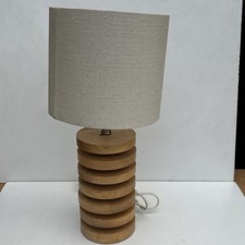 WOODEN LAMPSTAND And Shade