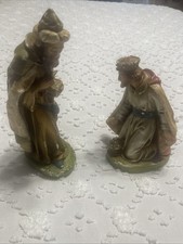 Vintage Chalkware Nativity
