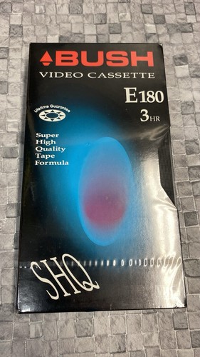 Bush vhs blank video cassette - vhs,