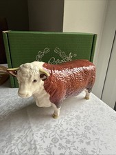 John Beswick Hereford Bull Figurine "Champion of Champions"