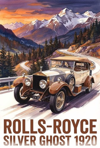 Rolls royce silver ghost - royce,