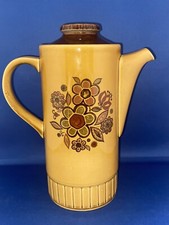 VINAGE RETRO LARGE MID CENTURY PALISSY “Sierra” TEA COFFEE POT ROYAL WORCESTER
