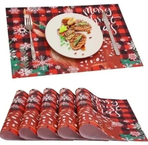 Washable placemats christmas - washable,
