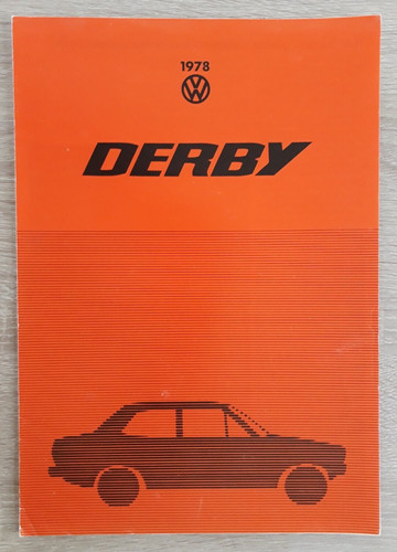 Volkswagen derby brochure - derby, ls