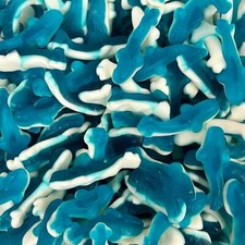 Blue Sharks Retro Sweets Candy
