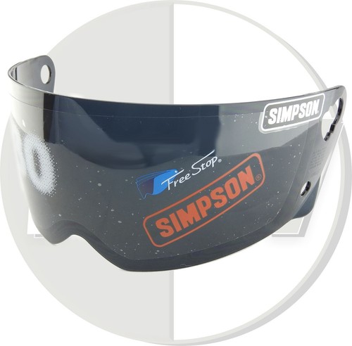 Simpson helmet black - simpson, for
