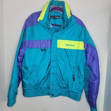 80s 90s Neon Nevica Ski Jacket