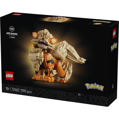 Lego pokémon arcanine - pokémon,