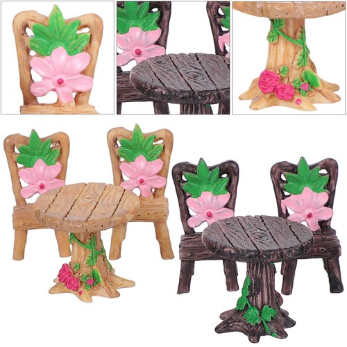 2sets mini resin table - mini, chair