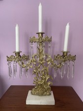 Antique candelabra pair - antique,