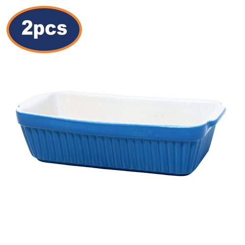 Baking dish blue - baking, ceramic