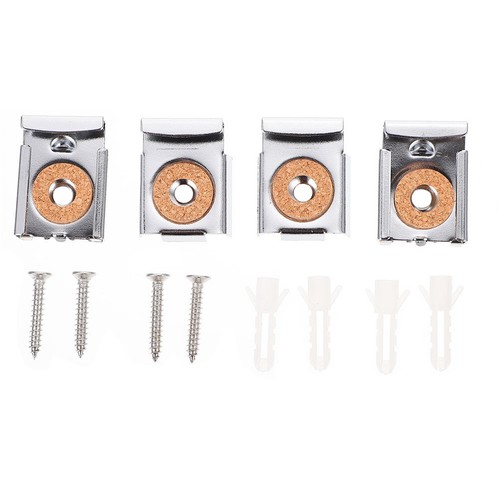 16pcs iron glass - iron, clamps