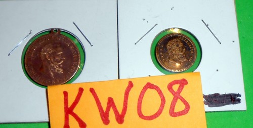 Kw08 two early german medals - kw08,