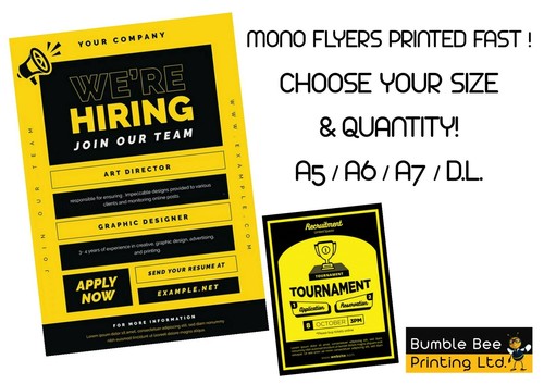 Flyer printing flyers a6 - printing;,