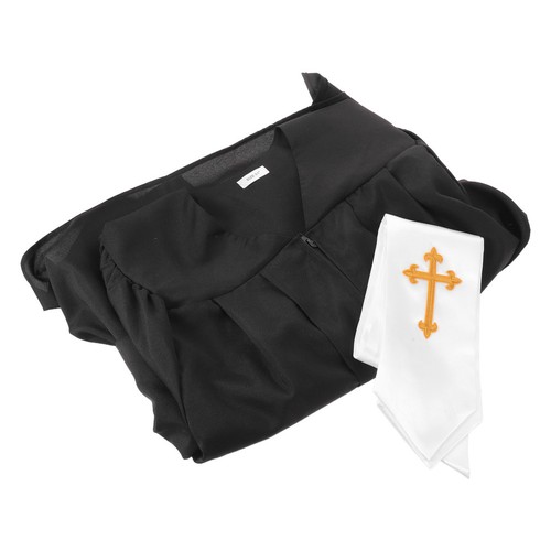 Priest robe set church cosplay - priest,